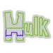 Custom Neon | Hulk Neon Sign | 15x22 | Green and Blue Neon Lights for Wall Decor 3