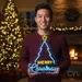 Custom Neon | Merry Christmas Neon Sign | 22x17 | Ice Blue and Yellow Neon Sign 1