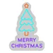 Custom Neon | Merry Christmas Neon Sign | 22x16 | Ice Blue, Orange, Purple 3