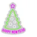 Custom Neon | Happy New Year Neon Sign | 21x16 Inches | Pink Green Neon Sign 3