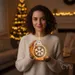 Custom Neon | Snowflake Ornament Neon Sign | 22x12 | Yellow Light Cyan Neon Sign 1