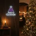 Custom Neon | Merry Christmas Neon Sign | 23x22 | Purple and White Neon Sign 2