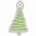 Custom Neon | Christmas Tree Neon Sign with Star Topper | 23x13 | Green and White 3