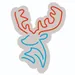 Custom Neon | Reindeer Neon Sign with Antler Design | Energy-Efficient LED Wall Light for Christmas Home, Shops & Holiday Events | 23x17 | Red and Blue 3