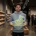 Custom Neon | Sneaker Design Neon Sign | 15x20 | White and Yellow Bright Colors 1