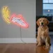 Custom Neon | Sneaker Design Neon Sign | 20x24 | Red White Yellow Bright Sign 2