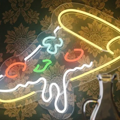 Custom Neon | Pizza Love Neon Sign | 17x22