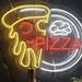 Pizza Chef Neon Sign 19x24, LED Neon Flex Pizza Chef Wall Light, Plug-in Battery Free Neon Sign for Pizzeria, Restaurant, Bar, Cafe, Kitchen, Party Decor, Durable Vibrant Pizza Shop Neon Light 1