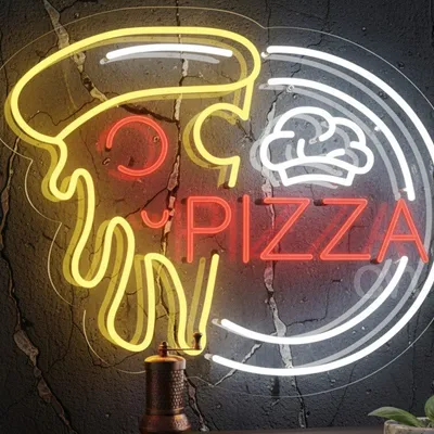 Custom Neon | Pizza Chef Neon Sign | 19x24
