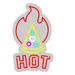 Custom Neon | Hot Pizza Neon Sign with Flame Design | 22x13 3