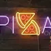 Custom Neon | Pizza Neon Sign | Vibrant LED Flex Wall Light with Purple, Yellow, and Red Colors for Restaurants, Cafes, Bars, and Home Decor | 11x24 | Purple Yellow Red | Durable Plug-In Neon Sign 1