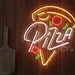 Custom Neon | Pizza Neon Sign | 22x20 | Yellow Red Green White 1