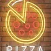 Custom Neon | Round Pizza Neon Sign with Slice Design | Red & Yellow Glow | 23x17 Inches 2