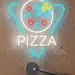 Custom Neon | Pizza Neon Sign with Whole Pizza & Slice Design | Multicolor | 22x22 Inches 2