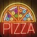 Custom Neon | Colorful Pizza Neon Sign | Multicolor | 21x24 Inches 1