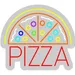 Custom Neon | Colorful Pizza Neon Sign for Restaurant, Bar, Cafe & Home Decor | LED Wall Light for Party, Kitchen & Pizzeria Advertising | Multicolor Pizza Slice Neon Board | 21x24 Inches 3