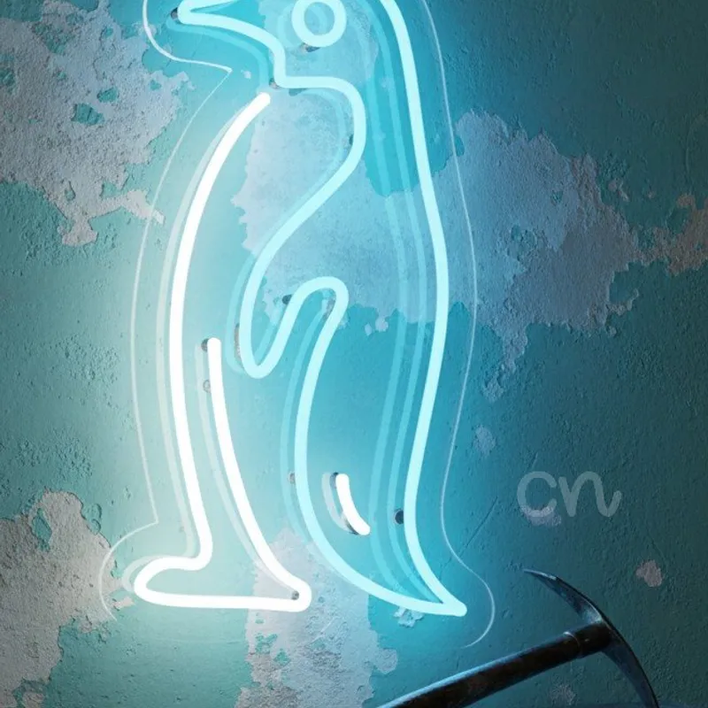 Custom Neon | Chill Penguin Neon Sign | 20x11 Inch