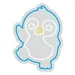 Custom Neon | Serene Penguin Neon Sign | 22x16 inches | Blue, White & Yellow 3