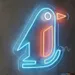 Custom Neon | Penguin Neon Sign 21x18 Inch 1