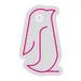 Pink Penguin Neon Sign 21x13 Inch LED Neon Wall Light, Plug In Flexible Neon Flex, Good Vibes Aesthetic Room Decor, Custom Style Neon Light for Bedroom, Living Room, Gaming Room, Bar, Party Wall Art 3