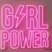 Custom Neon | Girl Power Neon Sign with Lightning Bolt Design | Energy-Efficient LED Neon Wall Light for Home, Shops & Events | 20x22 | Pink 1