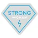 Custom Neon | Strong Woman Neon Sign | Blue & White | 19x22 3