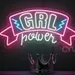 Custom Neon | Custom Neon|12x25 GRL Power Neon Sign | Pink 2