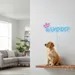 Custom Neon | Sandeep Neon Sign | 9x24 Inches | Ice Blue and Hot Pink Neon Sign 2