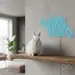 Custom Neon | Vinia Neon Sign | 18x26 | Blue Bright Neon Sign for Home Bar Decor 2