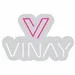 Custom Neon | Vinay Neon Sign | 15x23 Inches | Hot Pink Warm White Neon Sign 3