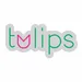 Custom Neon | Tulips Neon Sign LED Wall Light | Pink & Green | 10x21 3