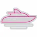 Custom Neon | Yacht Neon Sign | 14x24 | Hot Pink Neon Sign for Home Bar Decor 3