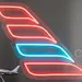 17x23 Airplane Neon Sign LED Wall Decor ? Red & Blue Neon Light Travel Wall Art, Aviation Decor, Custom Plug-in Neon Sign for Bedroom, Gaming Room, Bar, Pilot Gift, Aviation Studio Decoration 1