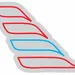 Custom Neon | Airplane Neon Sign LED Wall Decor | 17x23 | Red & Blue 3