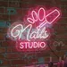 Custom Neon | Custom Neon Sign | 24x20 | Pink & White 1