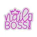 Custom Neon | Nail Boss LED Neon Sign | 14x18 | Purple 3