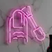 Custom Neon | Nail Polish Brush Neon Sign | Hot Pink LED Wall Light for Nail Salon, Manicure Studio, Beauty Spa, Boutique, Home Nail Bar & Fashion Events | 16x16 | Hot Pink LED 1