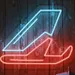 Custom Neon | Airplane Neon Sign Wall Decor | 17x22 2