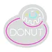 Custom Neon | Donut Neon Sign | 20x21 Inch 3