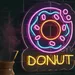 Custom Neon | Donut Neon Sign Wall Light | 21x18 1