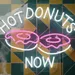 Custom Neon | Hot Donuts Now Neon Sign | 16x20 1