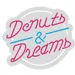 Custom Neon | Donuts & Dreams Neon Sign | LED Flex Wall Light | Energy Efficient & Durable Decor | 19x22 Size | White, Red & Light Yellow Glow for Home, Cafe, Bakery, Party & Event Decoration 3