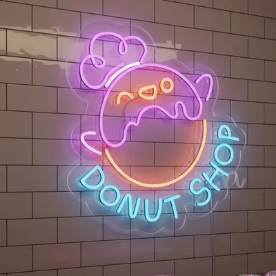 Custom Neon | Neon Flex Astronaut Sign LED Neon Light | 20x19