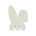 Custom Neon | Rabbit Neon Sign | 17x13 | Yellow, Red Neon Sign for Home Decor 3
