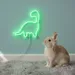 Custom Neon | Dinosaur Neon Sign | 15x15 | Green Neon Sign for Room Decor and Wall Art 2