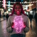 Custom Neon | Cat Face Neon Sign | 19x12 | Hot Pink Neon Sign for Home Decor 1