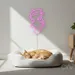 Custom Neon | Cat Face Neon Sign | 19x12 | Hot Pink Neon Sign for Home Decor 2