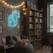 Custom Neon | Squirrel Neon Sign | 17x17 Inches | Blue Neon Sign for Home Decor 1