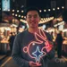 Custom Neon | Rabbit with Star Neon Sign | 22x21 | Red and White 1