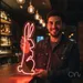 Custom Neon | Rabbit Design Neon Sign | 21x10 | Red Neon Sign for Home Decor 1